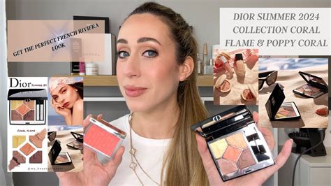 dior coral flame swatch